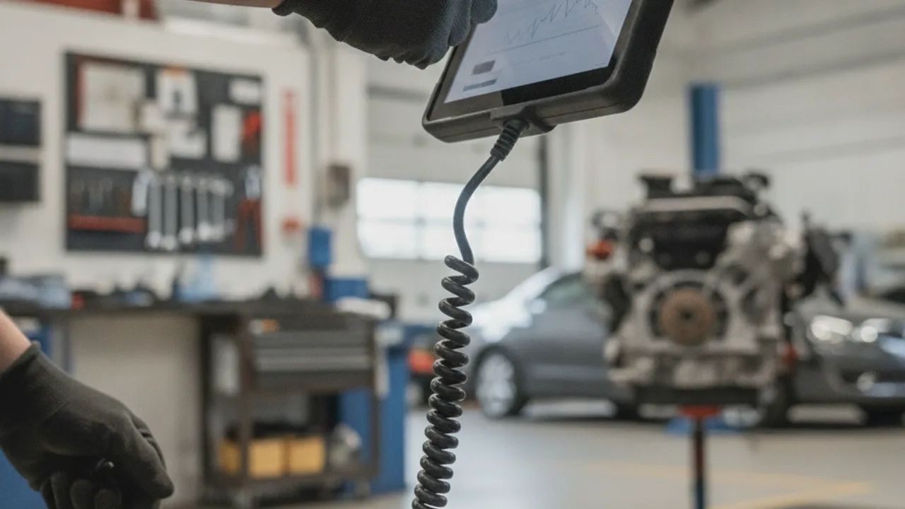 Lecture des codes défaut sur la prise OBD à l'atelier